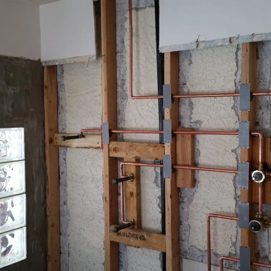 Copper pipe installation for Burst Pipe Repair in Newport